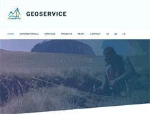 Tablet Screenshot of geoservice.gr